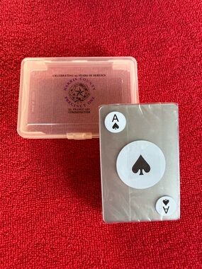 Playing Cards Deck 25 Years Harris County Commissioner El Franco Lee Unopened